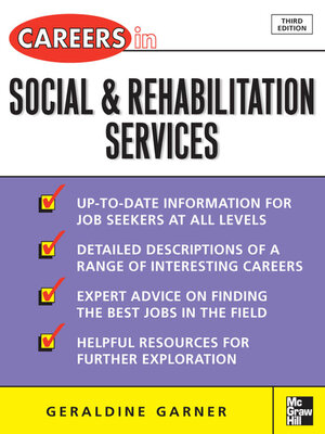 cover image of Careers in Social and Rehabilitation Services
